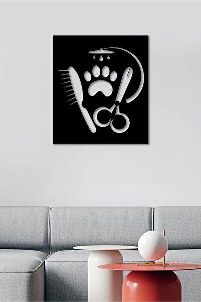 To Design Lab Pet Kuaförü Temalı Dekoratif Tablo