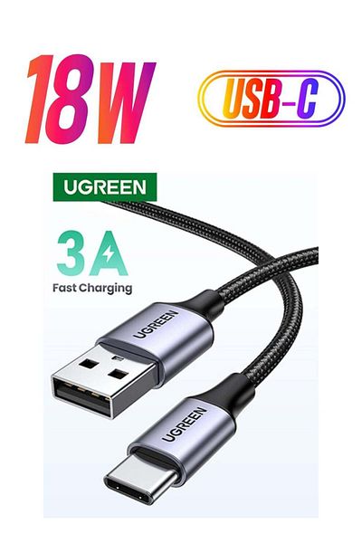 Ugreen Premium USB-C to USB-A Nylon Braided Data Cable