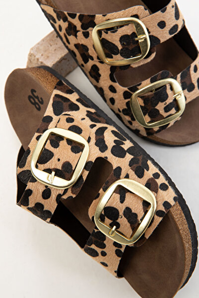 SOHO Leopar Kadın Terlik 17863