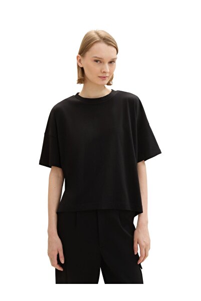 Tom Tailor Denim Základní tričko - High-High Design