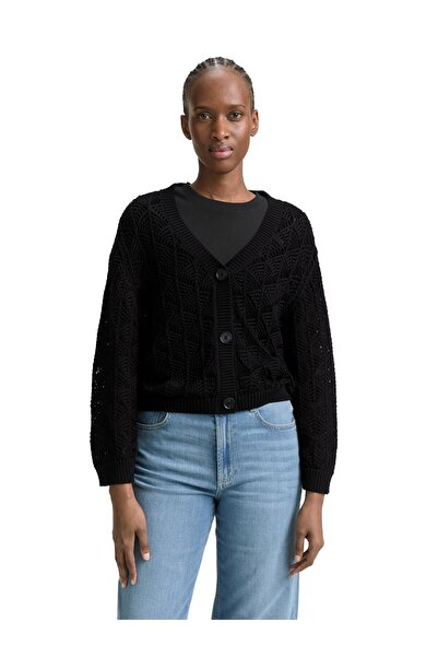 Tom Tailor Denim prolamovaný pletený kardigan