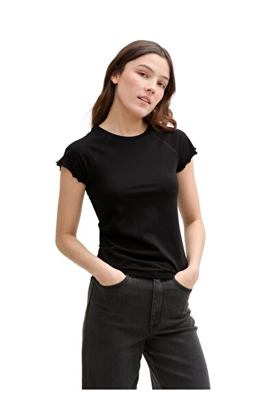 Tom Tailor Denim Vypasované raglánové tričko