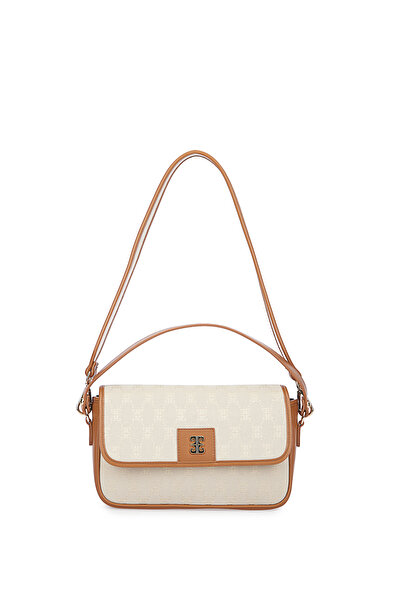 Pierre Cardin Beige Damen-Umhängetasche