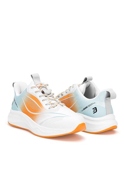 DARK SEER DS SPECTRE Weiß Orange Unisex Sneaker