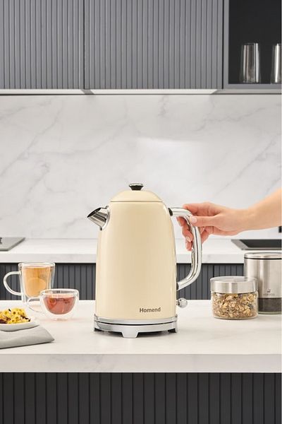 HOMEND Vintage Heatrow 1627H Kettle Kettle Cream