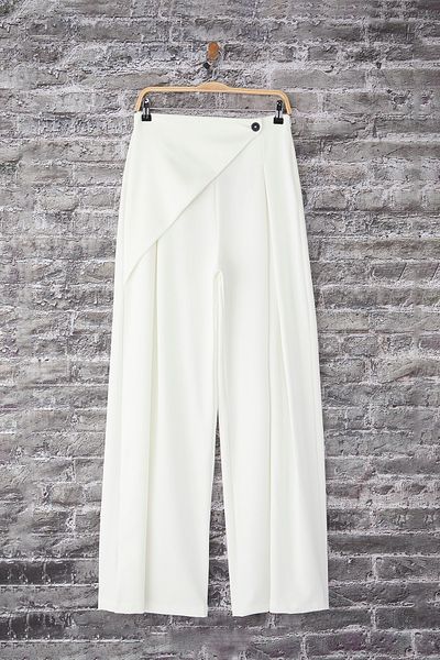 Edit by Trendyol White Woven Pants Tedss25Pl00005