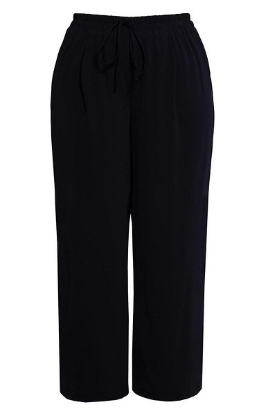 Alvina Plus Size Elastic Waist Trousers - 70732