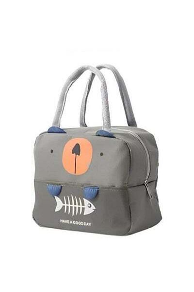 HALAMODO insulated lunch bag, Lunch Box Bag Kids, Insulated Two Compartments Cooler Bags, Lunch Cooler Bag, T