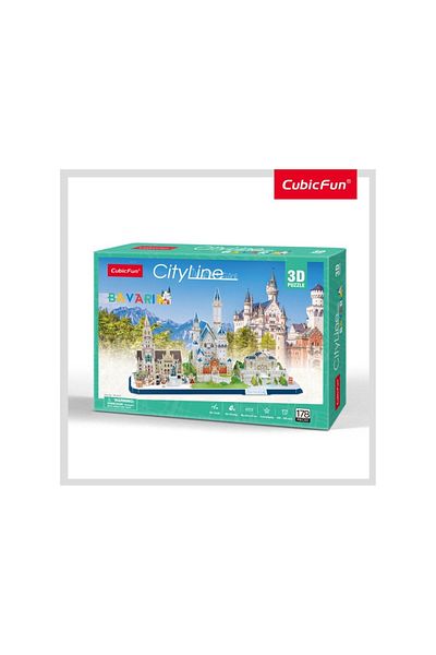 Cubic Fun - Puzzle 3D Bavaria 178 Piese