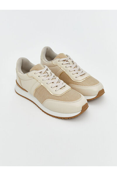 LC Waikiki Pantofi sport galbeni cu șireturi pentru femei