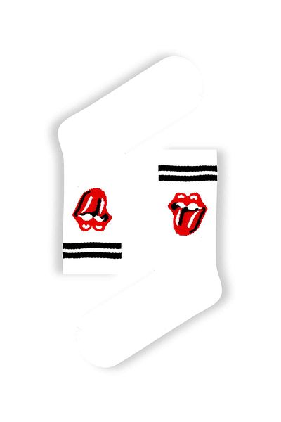 CARNAVAL SOCKS Тенис чорапи с шарки Rolling Stones