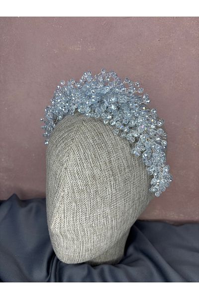 Hayalperest boncuk Polluxx Beaded Bridal Henna Crown Hair and Turban Accessory
