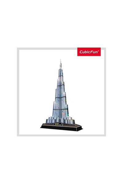 Cubic Fun Cubic Fun - Puzzle 3D Led Burj Khalifa 136 Piese