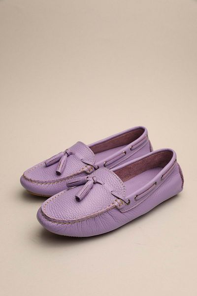 Gondol Mocasini clasici de dama din piele naturala Lila37 Ttx.755