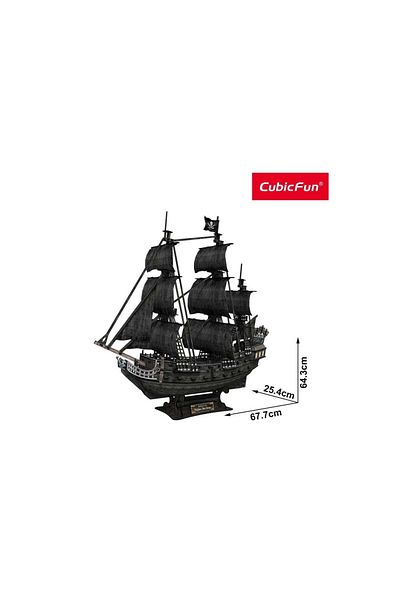 Cubic Fun Cubic Fun - Puzzle 3D Nava Mare Queen Anne 328 Piese
