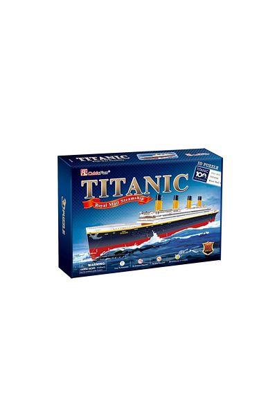 Cubic Fun Cubic Fun - Puzzle 3D Nava Mare Titanic 113 Piese