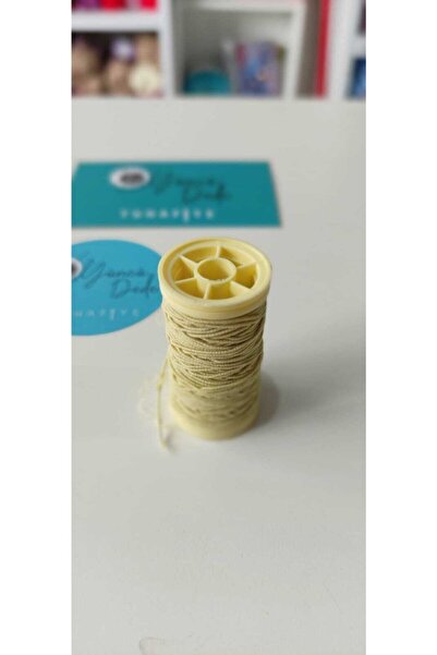 Yüncü Dede AÇIK SARI RENKLİ LASTİK İP MAKARA