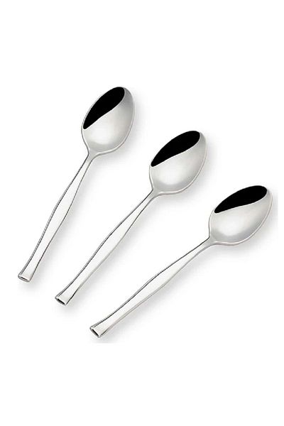 Nehir Elegant Plain - Set of 6 Teaspoons