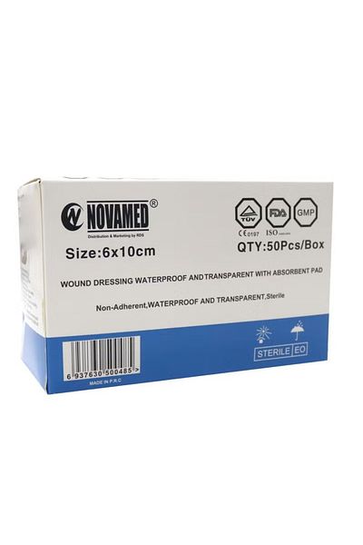 NOVAMED بولي إيثيلين شفاف 2.5 × 5 (806151)