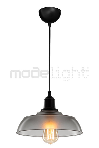 Modelight KARYA FÜME TEKLİ SARKIT (SİYAH TESİSAT SİYAH KUKA) SALON-OTURMA-ÇOCUK-YEMEK-YATAK ODASI-ANTRE-MUTFAK