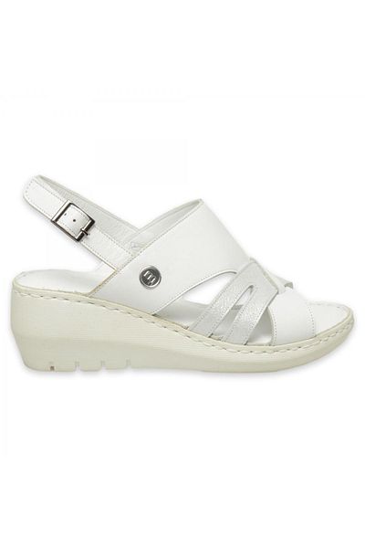 Mammamia D25Ys-5145 Sandale de damă Daily White