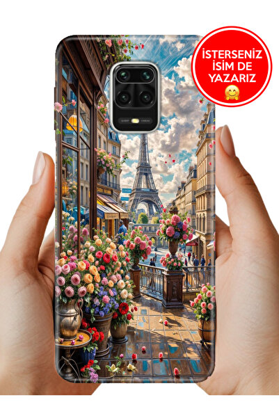 Cekuonline Redmi Note 9 Pro 9s Uyumlu Kılıf Baskılı Yerli Üretim Kapak Siliko...
