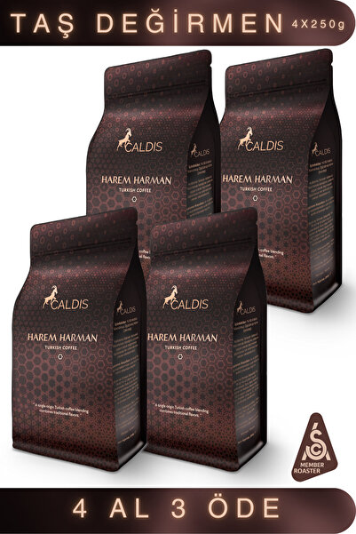 Caldis ® حريم هارمان ™ 4 ق 250 جرام قهوة تركية