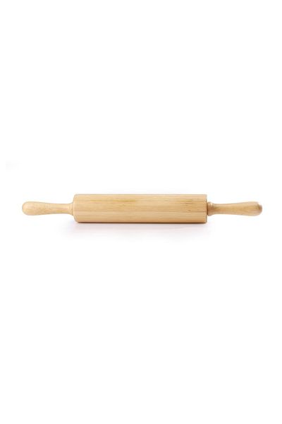 Billi Natural Thai Wood Dough Rolling Tool, 9 Inch Capacity