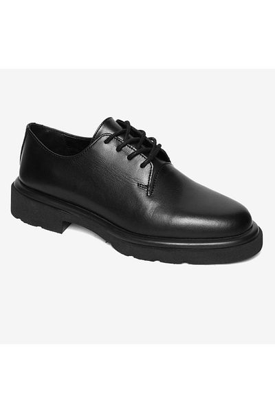 Greyder Pantofi Oxford negri din piele naturală de damă 4K2KA59167
