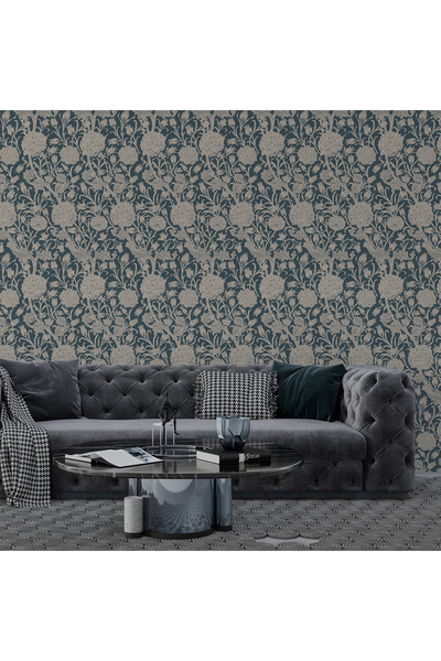 dreamwall Retro Tarz Duvar Kağıdı  Tek Parça Isı ve Ses Yalıtımlı Yırtılmaz