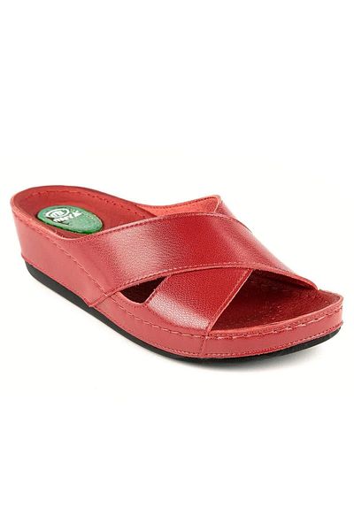 Muya A 2394029   Women's Red Daily Slippers