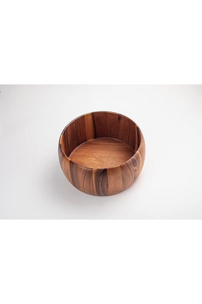 Billi Natural Thai Wood Salad and Serving Bowl, capacity 20 CM