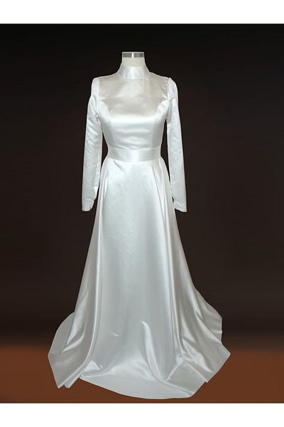 ASL Flared Cut Hijab Wedding Dress