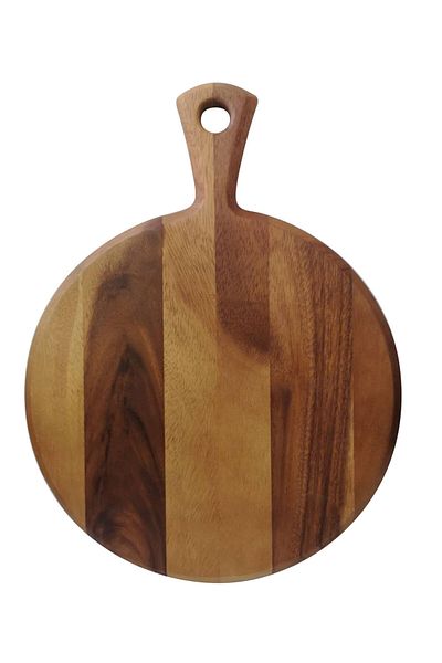 Billi Natural Thai Wood Cutting and Serving Board,capacity. 38.1 x 25.4 x 2.5 cm