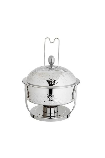 Maxima Maxima 8L Indian Gold and Engraved Stainless Steel Food Warmer