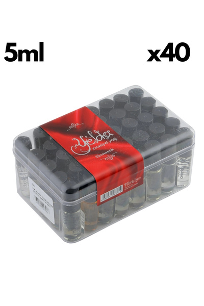MyReal 5 Ml Plastik Buhara Yelda Esans 40'lı Ekonomik Hac Umre Hediyelik Dağı...
