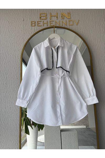 Butik White Bohemian Shirt