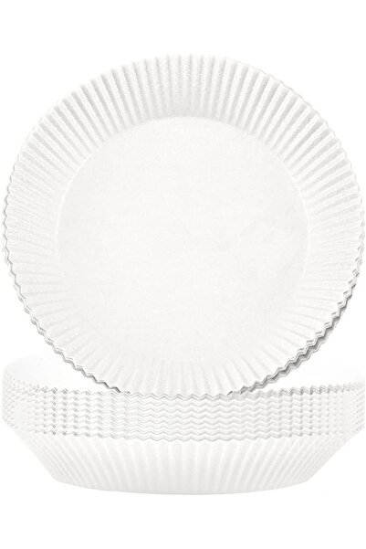 MIBRU Air fryer paper food plate liner white