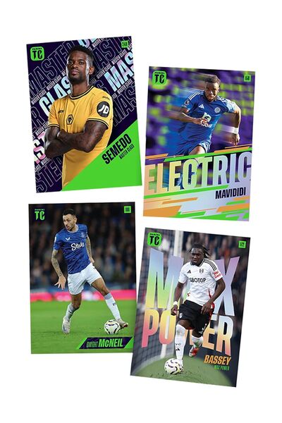 TOYFEST Panini Top Class 2025 Premier League Koleksiyon Futbolcu Kartları  (1 Paket & 8 Adet Kart )