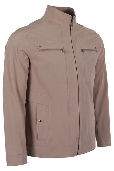 Modarar Ανδρικό λινό παλτό - Ανοιξιάτικο Reguler Fit RAR01293