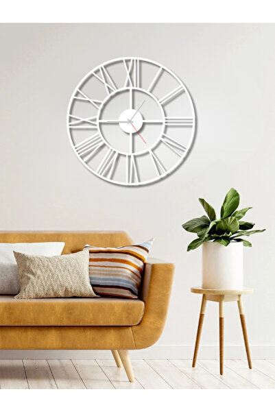ecrin tuhafiye hobi Dekoratif Ahşap Duvar Saati Ev Hediyelik Duvar Saati