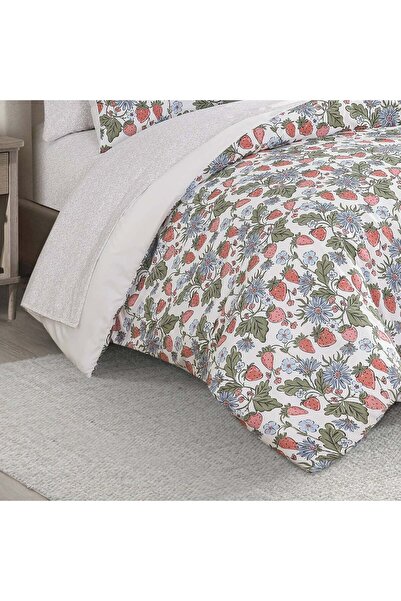 Orange Bed & Bath Vine Floral | 8-Piece Single Duvet Set