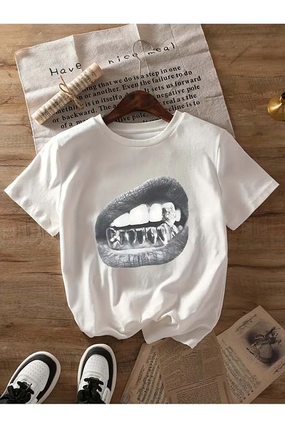 Jose Clothing Μπλουζάκι με κοντό μανίκι με στάμπα