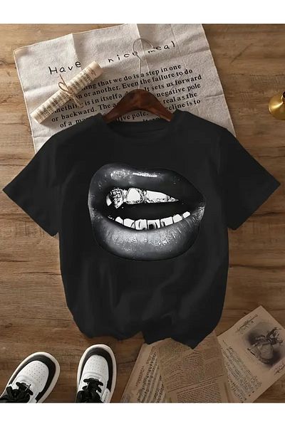 Jose Clothing Μπλουζάκι με κοντό μανίκι με στάμπα