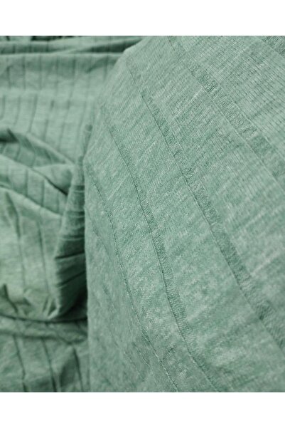 Kumaş Parça В'язане полотно відкритого зеленого кольору (ширина 130 см, довжи...