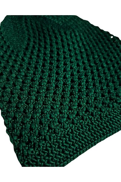 My Real Quality Cotton Hand Knitted Motif Prayer Cap