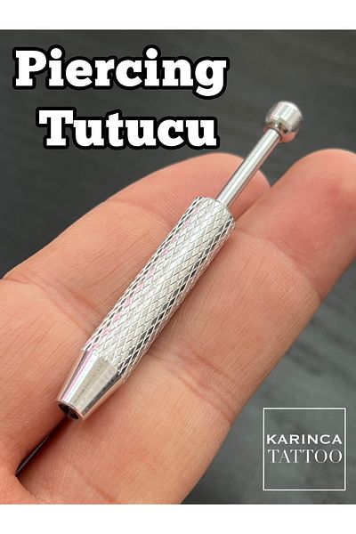 Karınca Piercing Piercing Retainer Apparatus and Ball Holding Tweezers (Original Ant Tattoo)