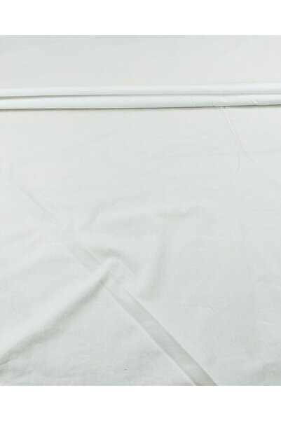 Kumaş Parça Білий колір Полін (Ширина 150 см x Довжина 140 см)