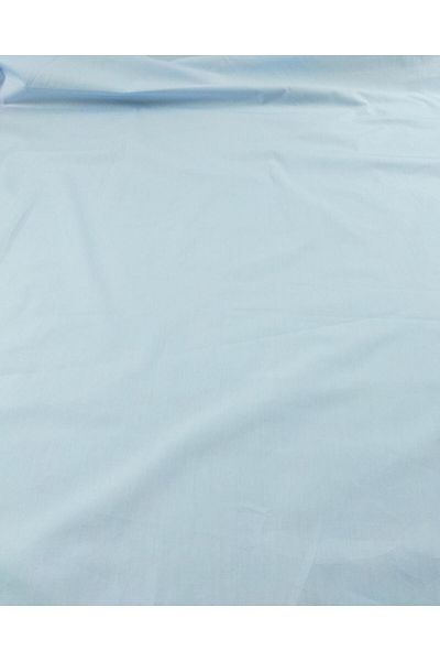 Kumaş Parça Ποπλίνα σε γαλάζιο χρώμα (Πλάτος 140 cm x Μήκος 150 cm)