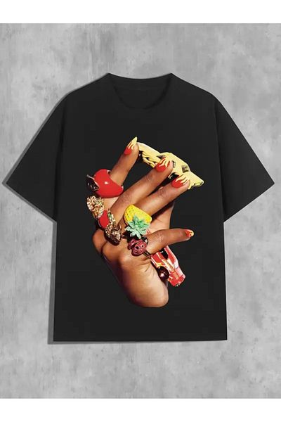 Jose Clothing Μπλουζάκι με κοντό μανίκι με στάμπα